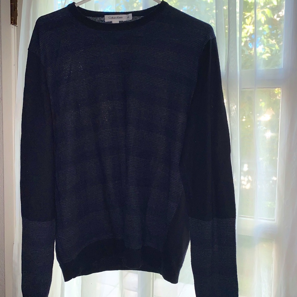 Blue Cashmere Sweater